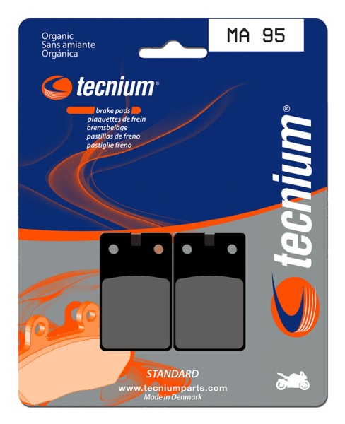 Tecnium Street Organic Brake Pads - MA95