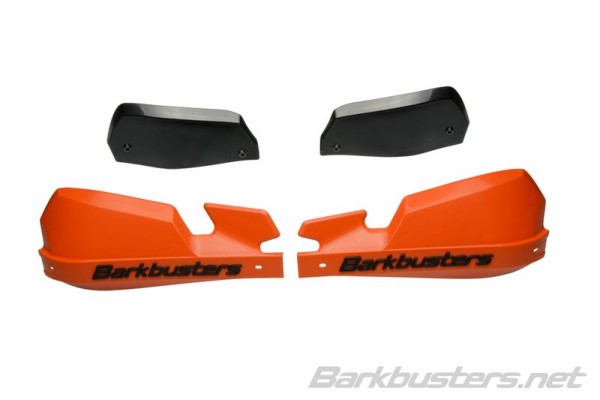 Barkbusters VPS MX Handguard Plastic Set Orange/Black Deflector Only