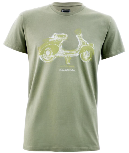 T-shirt "Faro Basso Fender Light Feeling", men olive green