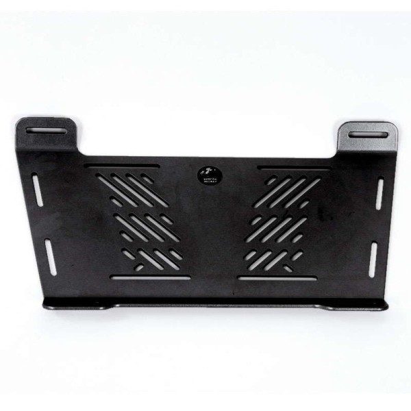 Universal extension for mounting on existing third-party carriers, black Hepco & Becker
