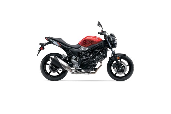 Stompgrip black Icon for Suzuki SV650 2016-22