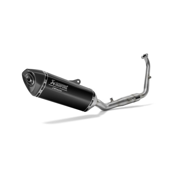 Complete exhaust system Akrapovic black for Yamaha YZF R 125 (23-)