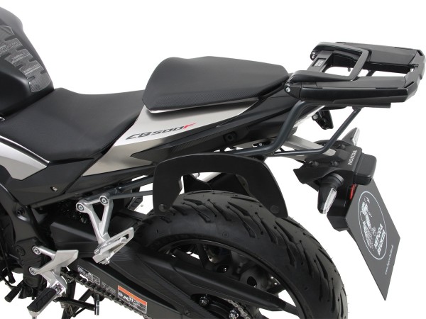 Easyrack top case carrier anthracite for Honda CB 500 F (19-23) Hepco & Becker