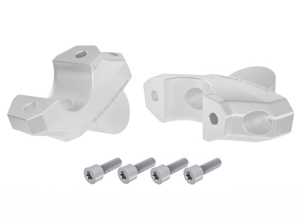 Handlebar riser H=32 mm with offset 21 mm back for BMW R 1300 R (25-) Hepco & Becker
