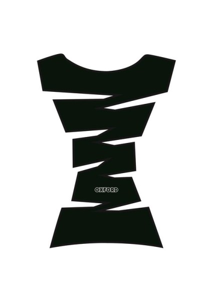 Oxford serrated vinyl tank cover black