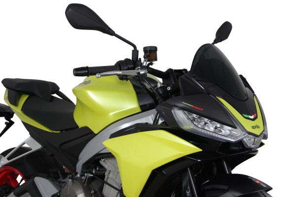 MRA Racing windshield "R" black Aprilia Tuono 660 / V4 Factory (21-)