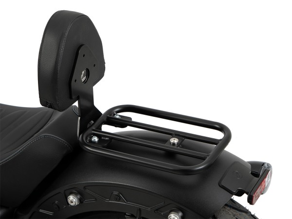 Rider backrest with padding black for Indian Scout Sixty Bobber (25-) Hepco & Becker