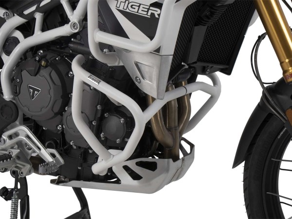 Engine Guard white for Triumph Tiger 900 Rally / GT / PRO (20-) Hepco & Becker