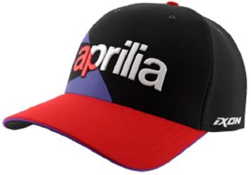 Aprilia baseball cap dual collection 2024 black red purple