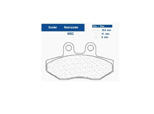 CL Brakes Maxi Scooter sintered metal brake pads - 3077MSC