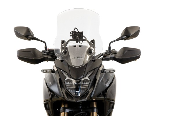 Medium-height windshield for Honda CB 500 X (16-23), clear