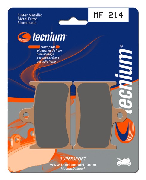 Tecnium Street Performance sintered metal brake pads - MF214
