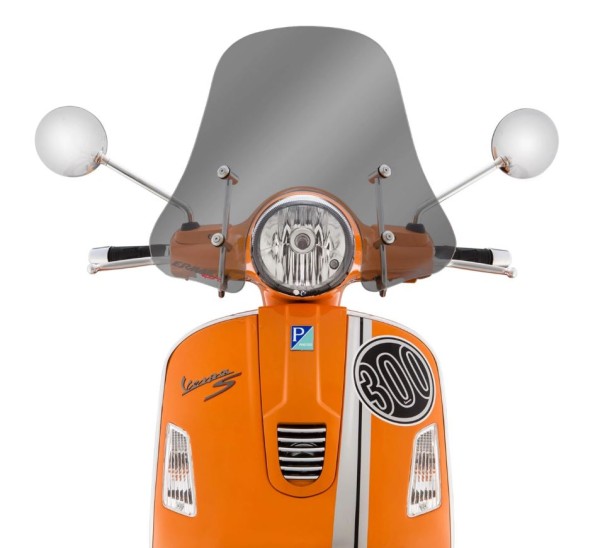 ERMAX Sportivo windshield for Vespa GTS/GTS Super/GT/GT L (-'22), tinted