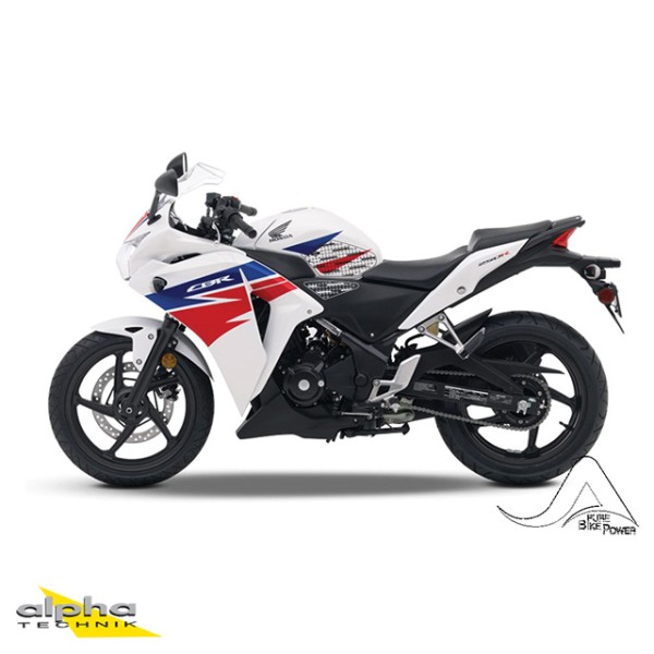 Stompgrip schwarz, Volcano, für Honda CBR250R, 2011-2013