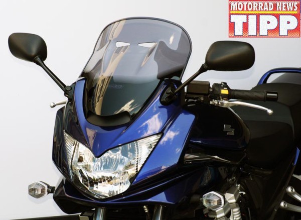 Touring screen MRA "T" for SUZUKI GSF 650 S / 1200 S/ 1250 S