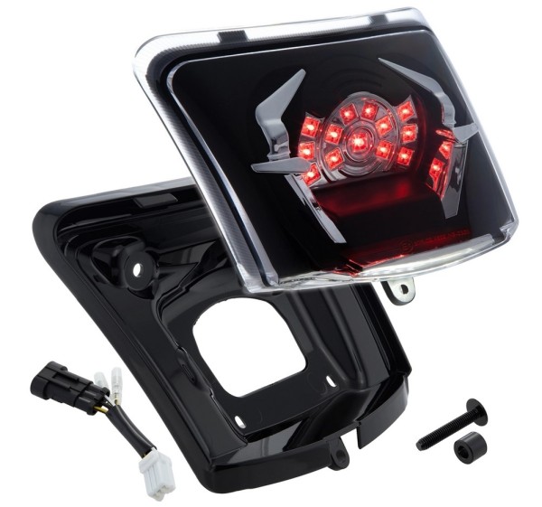 Taillight MK II LED for Vespa GTS/GTS Super/GTV 125-300cc HPE ('18-), clear