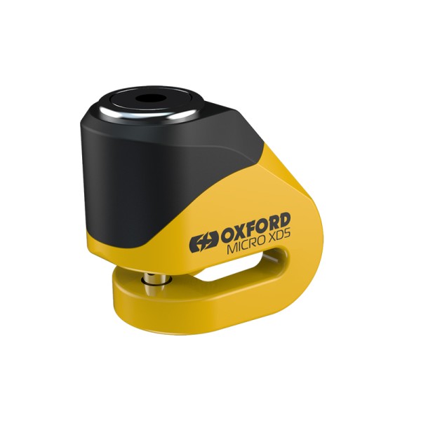 Oxford XD5 Brake Disc Lock - Ø5mm Yellow/Black