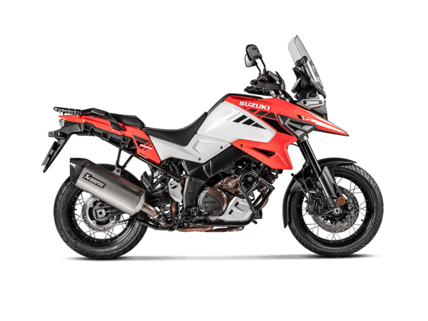 Akrapovic Slip-On Line (Titanium) exhaust for Suzuki V-Strom 1000 (14-18) and V-Strom 1050 from (20-23)