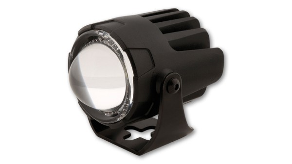 HIGHSIDER pro high beam headlight FT13-High LED black E-approved (1pc)