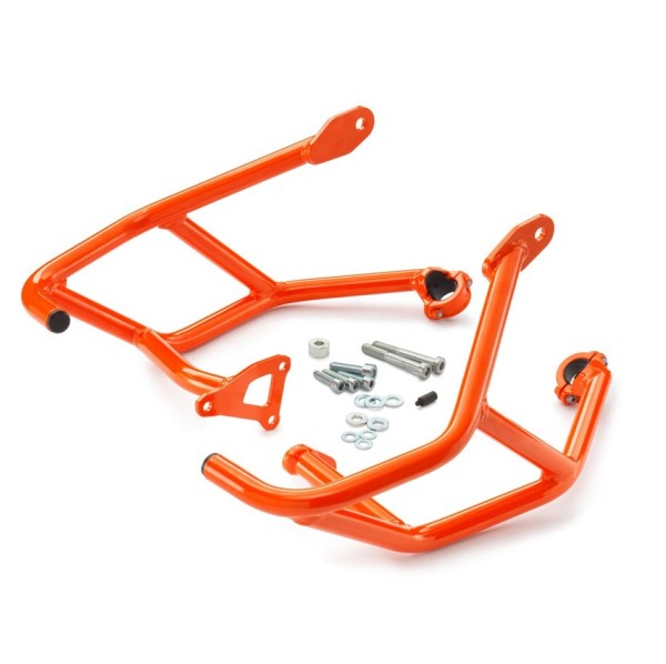 KTM crash bar kit orange for Super Duke 1290 R / GT