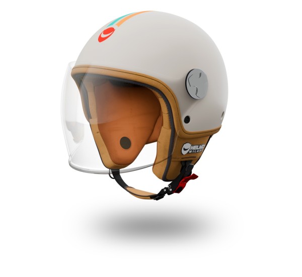 Helmo Milano Demi Jet Veloce white matt