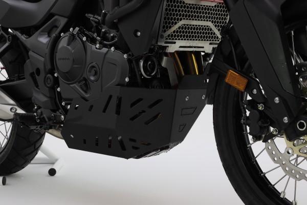Aluminum engine protection plate for Honda XL 750 Transalp, black