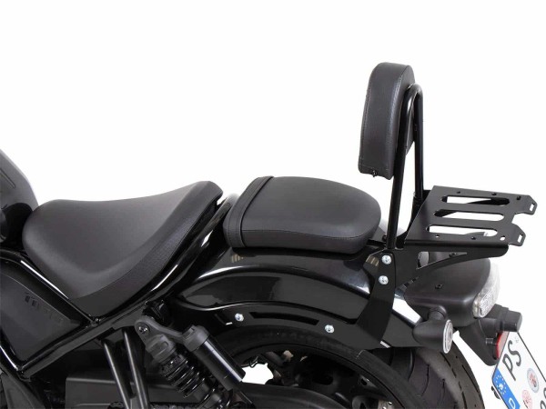 Sissybar black with luggage rack for Honda CMX 1100 Rebel /DCT /SE (25-) Hepco & Becker
