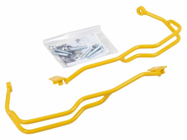 Handle guard set yellow for BMW R 1250 GS Adventure (19-24) Hepco & Becker