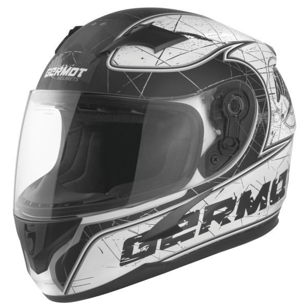 Germot Junior Helmet GM 420, matt white / black