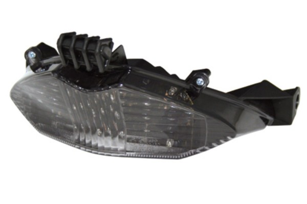 HIGHSIDER smart LED rear light black Suzuki Style, E-approved (1pc)