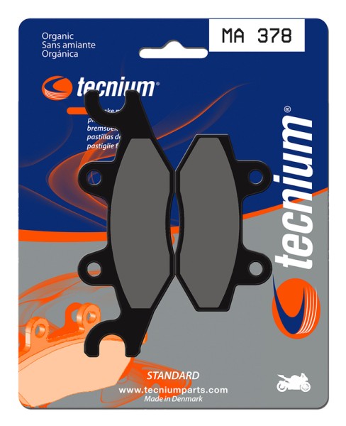 Tecnium Street Organic Brake Pads - MA378