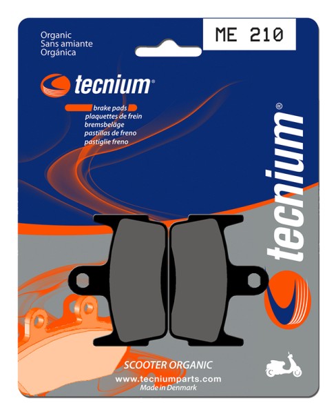Tecnium Scooter Organic Brake Pads - ME210