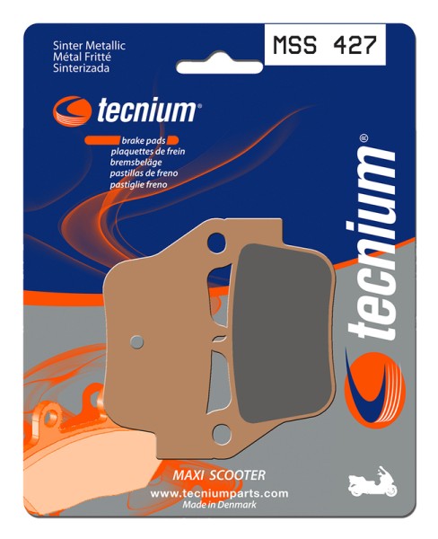 Tecnium Maxi Scooter sintered metal brake pads - MSS427