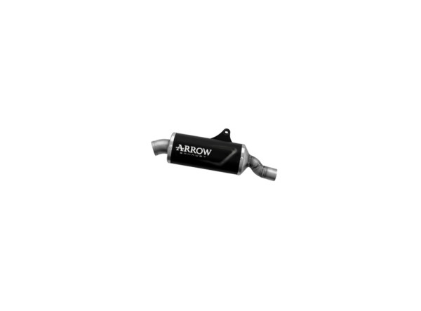 ARROW Auspuff INDY RACE EVO DARK Aluminium für Suzuki V-Strom 800DE Modelljahr 2023-