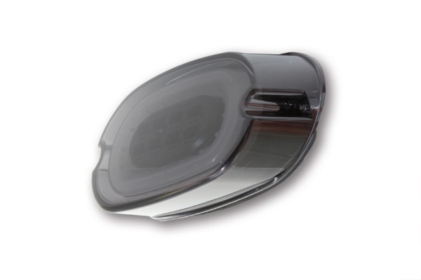 HIGHSIDER smart LED rear light black HD Style, E-approved (1pc)
