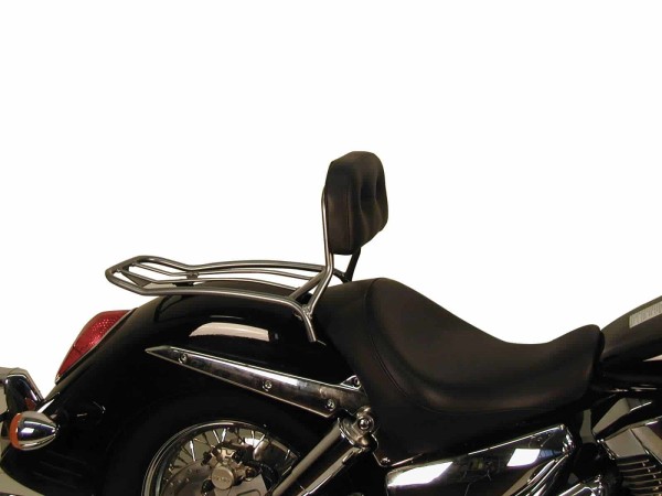 Solorack with backrest chrome for Honda VTX 1300 (03-07) Hepco & Becker