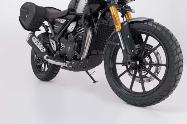 SW-Motech engine protection plate black for Triumph Scrambler 400 X /XC