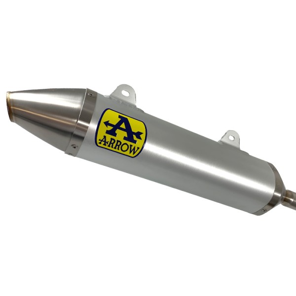 ARROW Auspuff THUNDER Aluminium für UM DSR125EX / Aprilia RX/SX 125 / Malaguti XSM/XTM 125