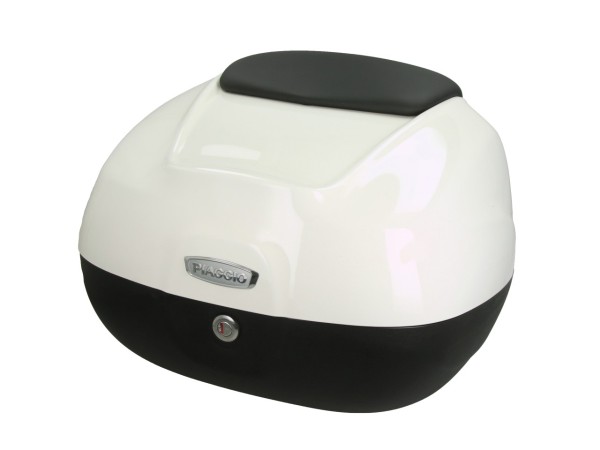 37L Top Case with Backrest for Piaggio MP3 HPE RST 400 Sport (2022) - montebianco 544