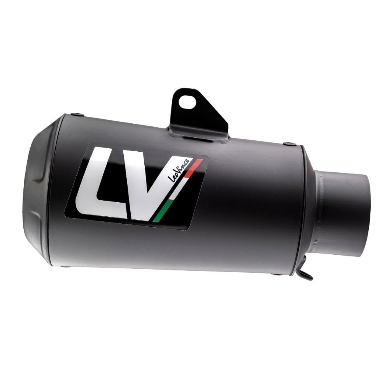 LeoVince exhaust system LV 10 Full Black for Honda CB 1000 R, stainless  steel black, slip on, Euro4+5