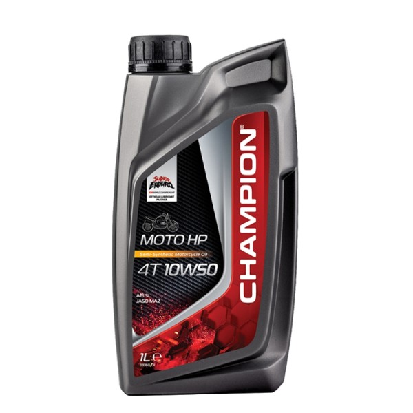 CHAMPION® Moto HP 4T 10W-50 engine oil - 1 liter