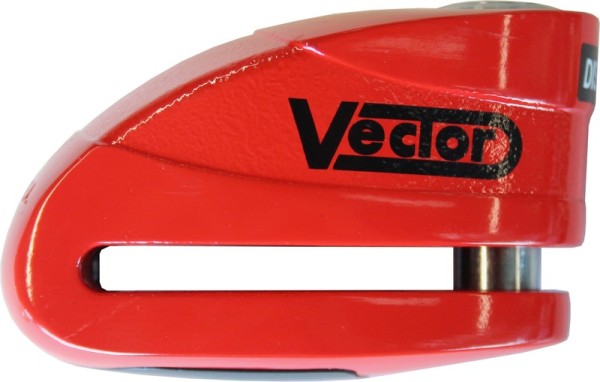 VECTOR Alarm Brake Disc Lock SRA - Red