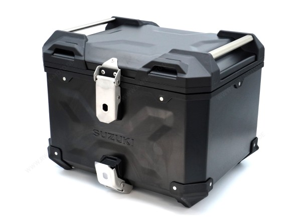 Top case, aluminum, black for Suzuki V-Strom 1050