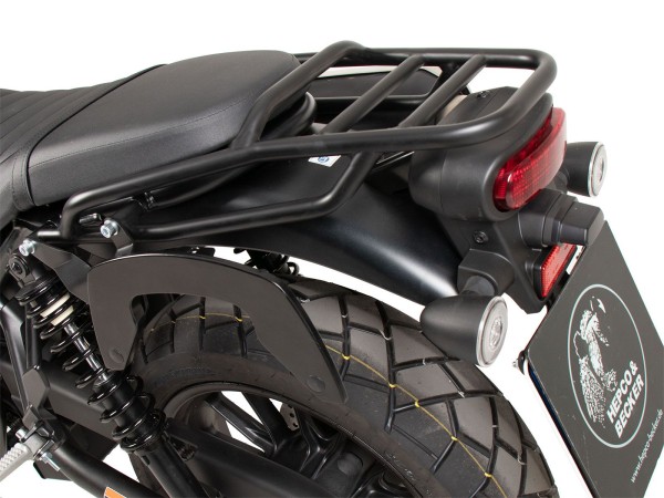 Tubular luggage rack black for Honda CL 500 Scrambler (23-) Hepco & Becker