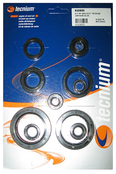 Tecnium set of engine oil seals