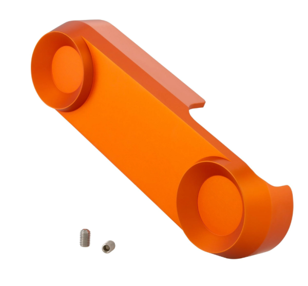 Swingarm cover for Vespa, orange matt