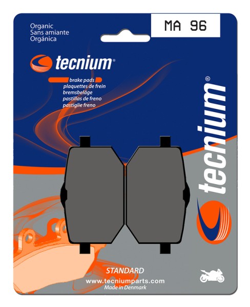 Tecnium Street Organic Brake Pads - MA96