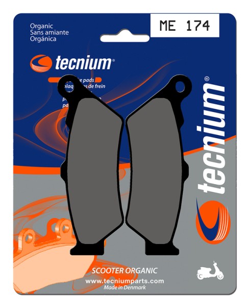 Tecnium Scooter Organic Brake Pads - ME174