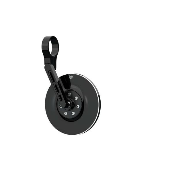 HIGHSIDER pro Handlebar End Mirror Conero Black Short (1pc)