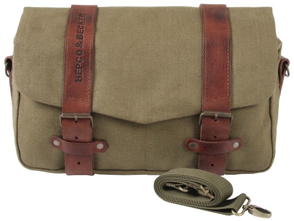 LEGACY courier bag M green for C-Bow carrier Hepco & Becker
